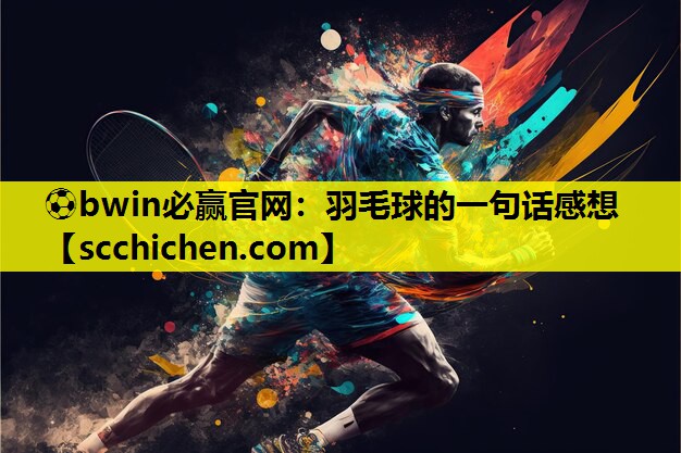 羽毛球的一句话感想
